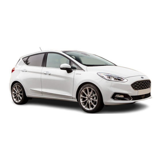 Ford FIESTA VIGNALE 2020 Instructieboekje