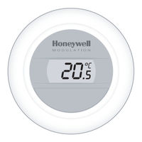 Honeywell Round Modulation T87M1003 Installatie- En Bedieningsinstructies