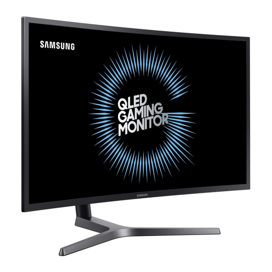 Samsung C32HG70QQ Series Gebruikershandleiding