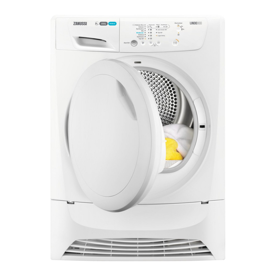 Zanussi ZDC8200NW Gebruiksaanwijzing