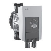 Wilo Wilo-Yonos PARA High Flow Inbouw- En Bedieningsvoorschriften