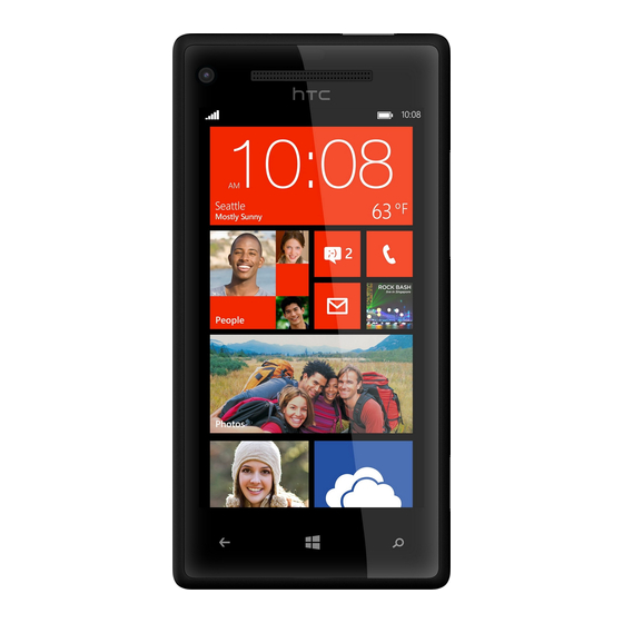 HTC Phone 8X Handleiding