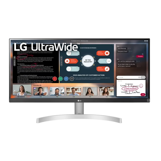 LG 29WN600 Gebruikershandleiding