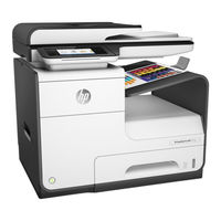 HP PageWide Pro MFP 477dw Gebruikershandleiding