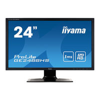 Iiyama ProLite GE2488HS Gebruikershandleiding