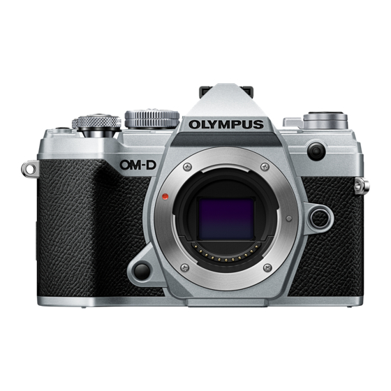 Olympus E-M5 Mark III Instructiehandleiding