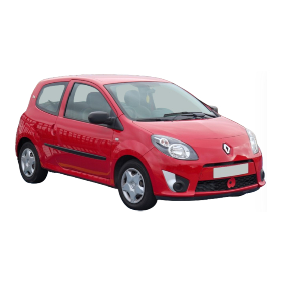 Renault TWINGO 2011 Instructieboekje