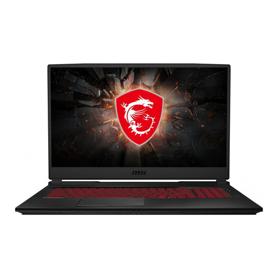 MSI MS-16U7 Gebruikershandleiding