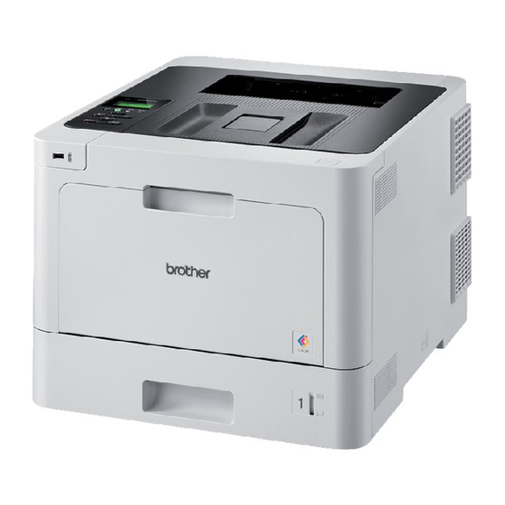 Brother HL-L8260CDW Gebruikershandleiding