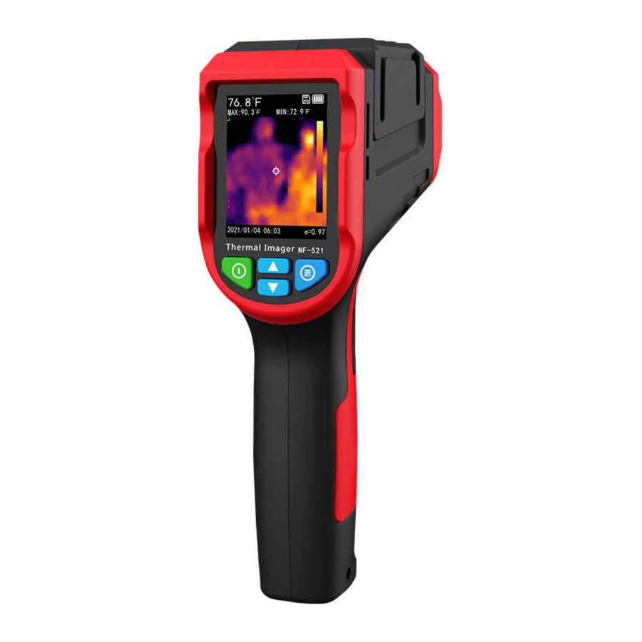 NOYAFA NF-521, NF-521S-522 - Handleiding thermische camera