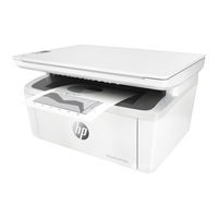 HP LaserJet Pro MFP M31 Gebruikershandleiding