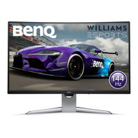 BenQ EX3203R Gebruikershandleiding