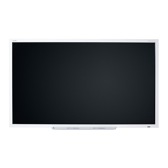 SMART Board E70 Gebruiksaanwijzing