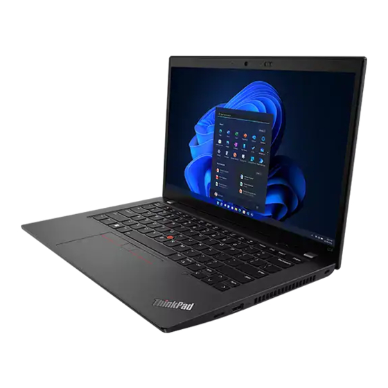 Lenovo ThinkPad L14 Gen 4 Gebruikershandleiding