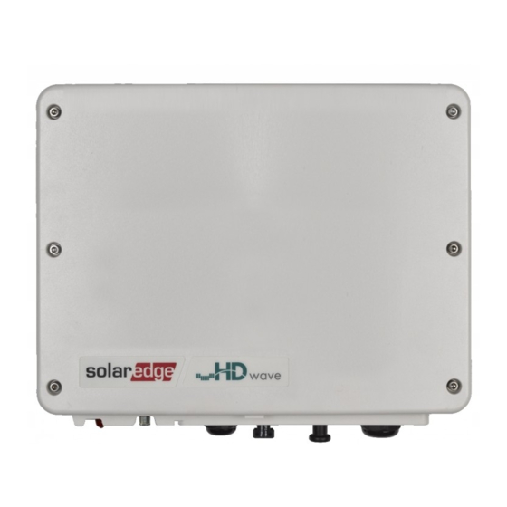 SolarEdge SE2200H Installatiehandleiding