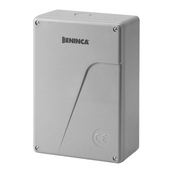 Beninca HEADY Installatiehandleiding