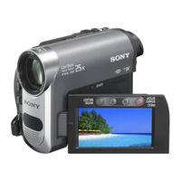 Sony HANDYCAM DCR-HC48E Bedieningshandleiding