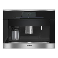 Miele professional CVA 6805 Gebruiks- En Montagehandleiding