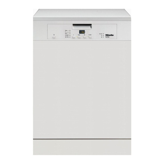 Miele G 4202 Gebruiksaanwijzing