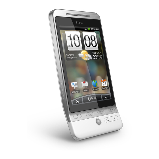 HTC Hero Gebruikershandleiding