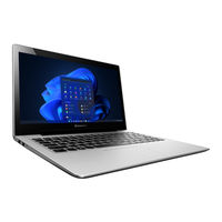 Lenovo IdeaPad U430 Touch Gebruikershandleiding