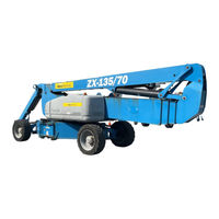 Terex Genie ZX-135/70 Bedieningshandleiding