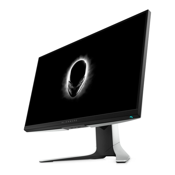 Alienware AW2720HFA Gebruikershandleiding