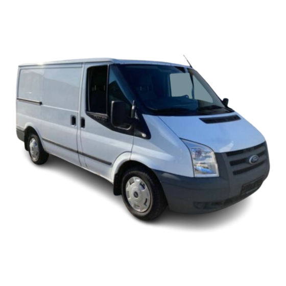 Ford Transit 2010 Instructieboekje