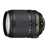Nikon AF-S DX NIKKOR 18-140mm f/3.5-5.6G ED VR Gebruikershandleiding