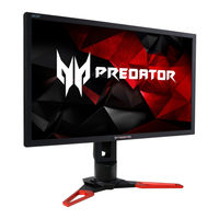 Acer Predator X34P Gebruiksaanwijzing