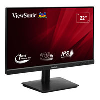 ViewSonic VX2209 Gebruikshandleiding