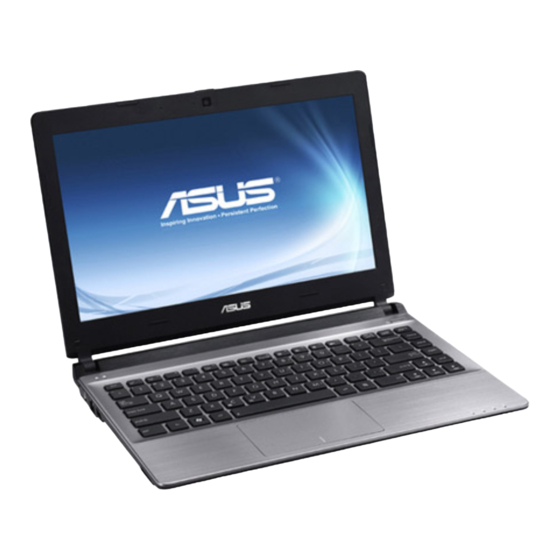 ASus U32VM Gebruikershandleiding