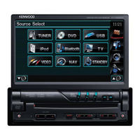 Kenwood KVT-556DVD Gebruiksaanwijzing