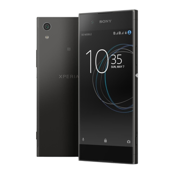 Sony Xperia XA1 Gebruikershandleiding