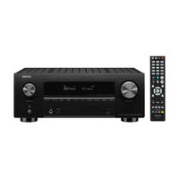 Denon AVR-X3700H Snelstartgids