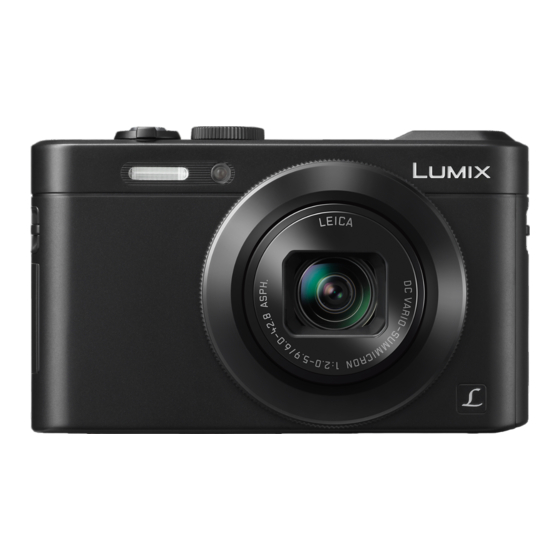 Panasonic Lumix DMC-LF1 Gebruiksaanwijzing