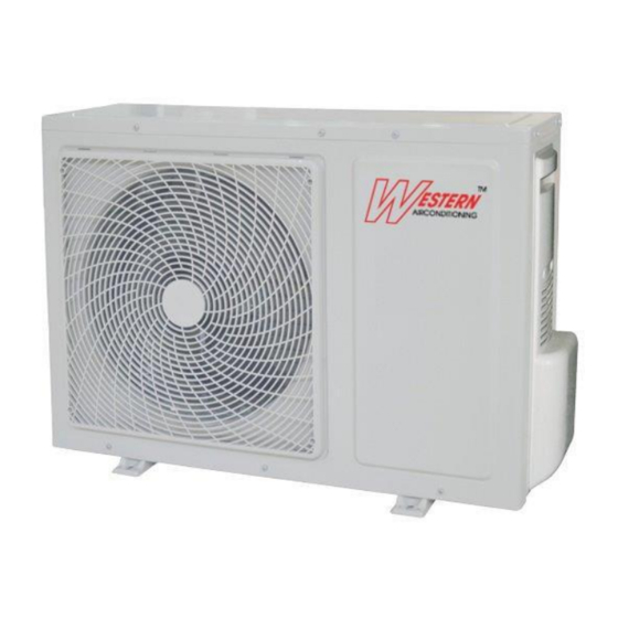 Western Airconditioning WAW SKY R32 Gebruiksaanwijzing