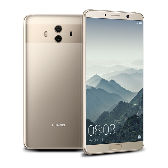 Huawei Mate10 Pro Gebruikershandleiding