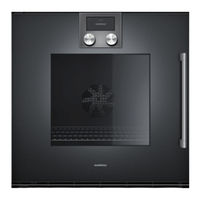 Gaggenau BOP2511 2 Series Gebruikershandleiding