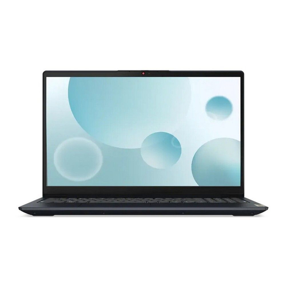 Lenovo IdeaPad 3 Series Gebruikershandleiding