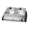Elite Gourmet EWM-6122 - 5QT. ROESTVRIJSTALEN BUFFETSERVER MET WARMHOUDBLAD Handleiding