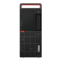 Lenovo thinkCentre M920t Gebruikershandleiding