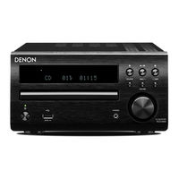 Denon RCD-M40DAB Gebruiksaanwijzing