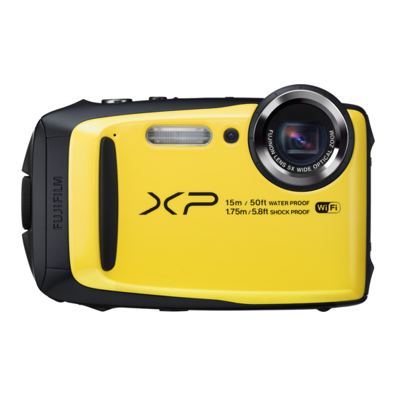 FujiFilm FINEPIX XP90 Series Gebruiksaanwijzing