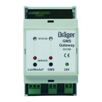 Dräger GMS Gateway G51300 Gebruiksaanwijzing