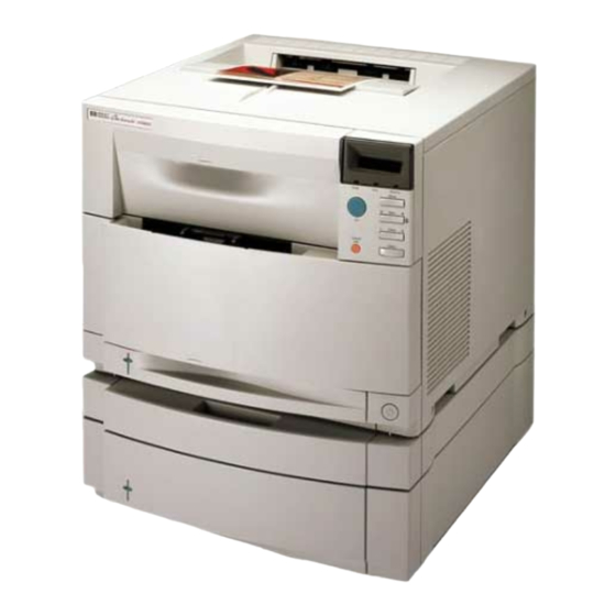 HP color LaserJet 4550 Gebruikershandleiding