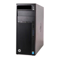 HP Z440 Workstation Series Gebruikershandleiding