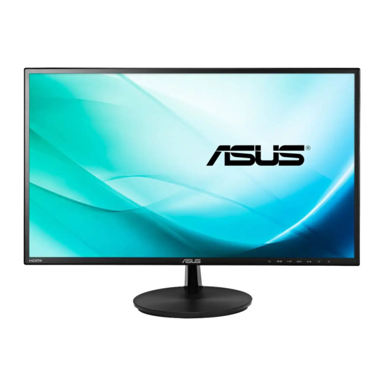 ASus VN247 Series Gebruikshandleiding