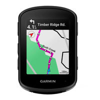 Garmin EDGE 540 Gebruikershandleiding