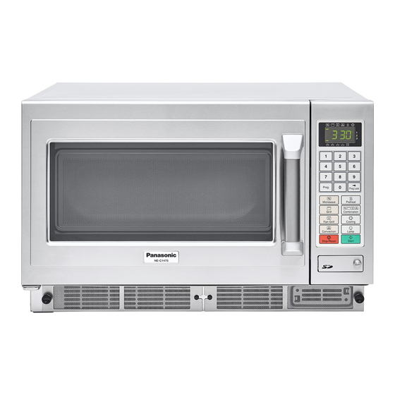 Panasonic NE-C1475 Bedieningsinstructies